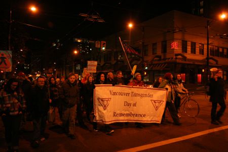 2010 Vancouver Transgender Day of Remembrance 