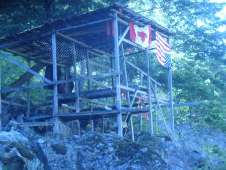 Upside down flags
