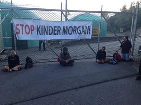 Activists in Vancouver Have Been Throwing Down to Protect Burnaby Mountain from Tar Sands!