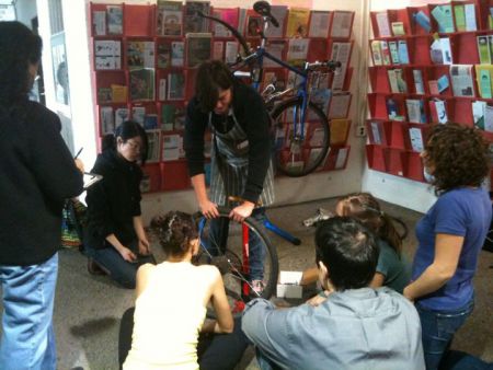 Bike workshop at the PIRG