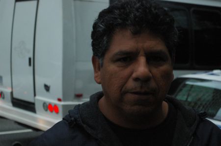  Mario Hueche, a Mapuche man who came out in support of his people