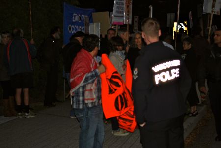 Israeli Foreign Minister met by Protest in Vancouver