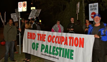 Israeli Foreign Minister met by Protest in Vancouver