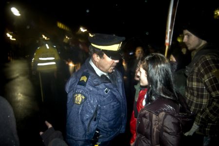 Cops Get Hands-On Early in the Game