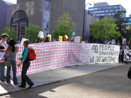 Demo in Solidarity with Tamil Refugees