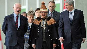 AFN grand thief Shawn Atleo with his political masters