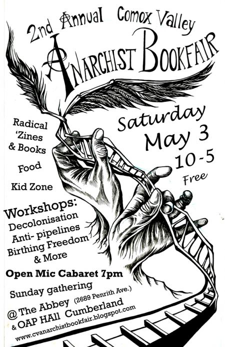 2nd Annual Comox Valley Anarchist Book Fair