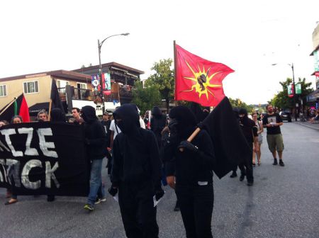 Confronting Canada Day Rally and March in Vancouver