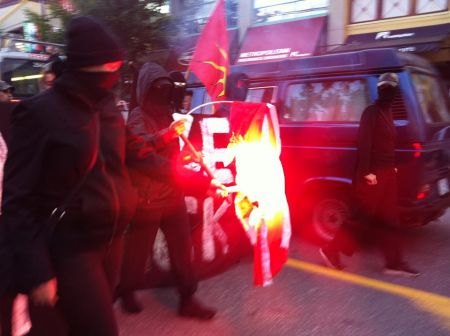 Confronting Canada Day Rally and March in Vancouver