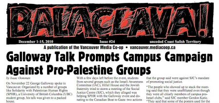 Balaclava! VMC Broadsheet issue 24