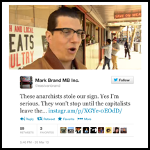 His Tweet is the Media's Command