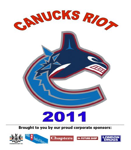 Canucks Riot 2011 graphic