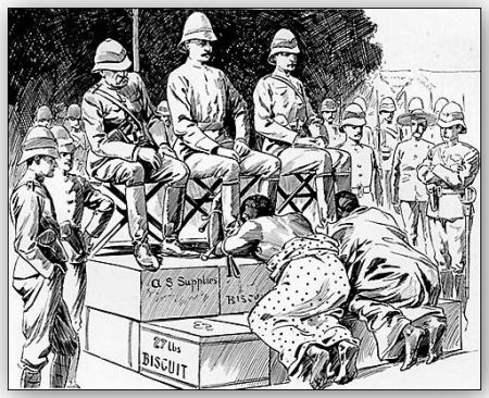 As old as colonialism: chiefs appealing to the colonial master for more money and power