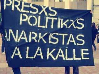 "POLITICAL PRISONERS, ANARCHISTS, TO THE STREET" Concepcion, Solidarity