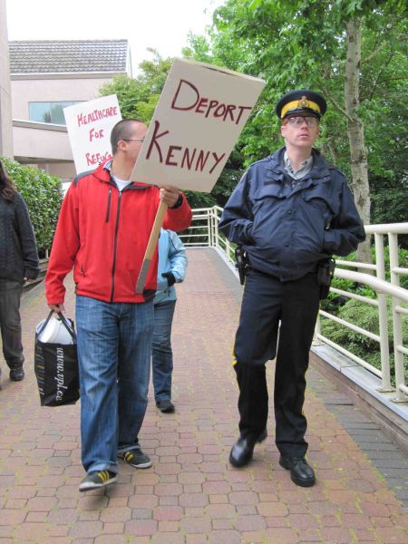 protest in surrey