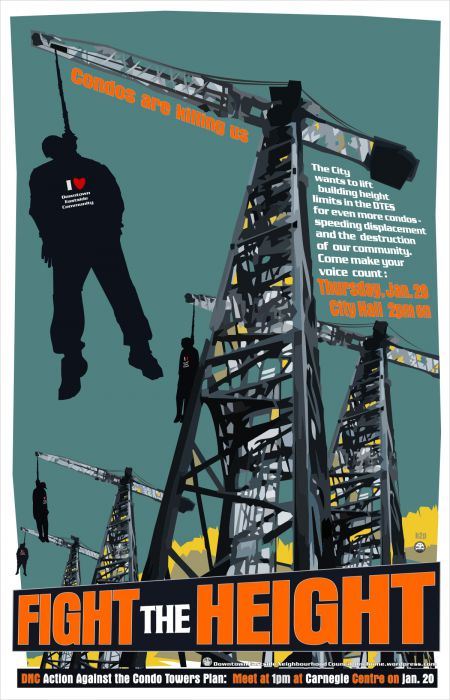 DNC 10 sites campaign poster (created by Fluxdesign)