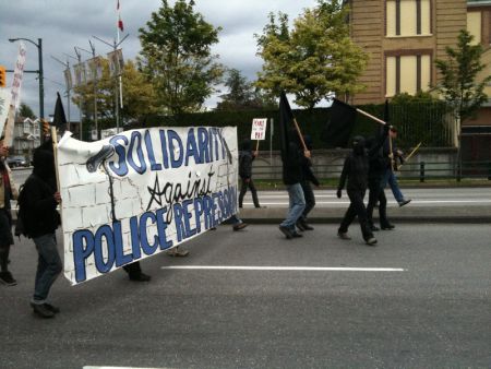 Solidarity Against Police Repression (from @vancouver_decay twitpic)