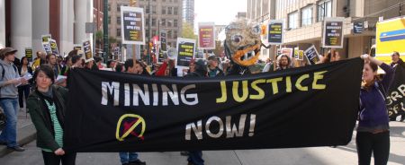 Mining Justice Now! flux photo