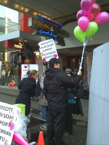 No Love on Valentine's: Palestine Activists protest Lavan's Tainted Love