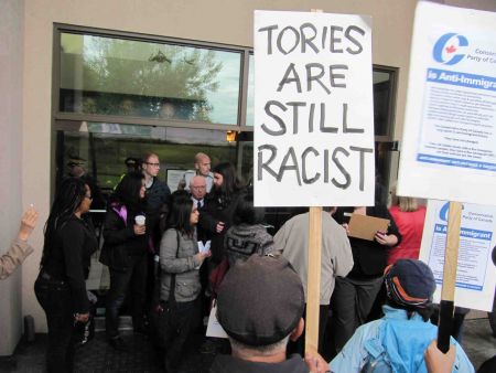 protest in surrey