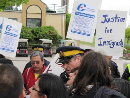 protest in surrey