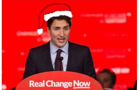 Prime Minister Justin Trudeau, photo from The Vancouver Sun online.