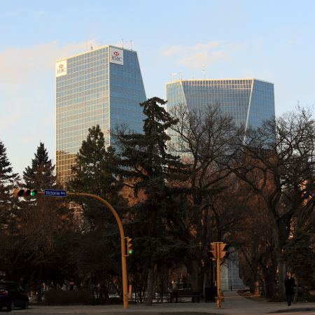 Banks and crown corporations face off with a growing tent city 