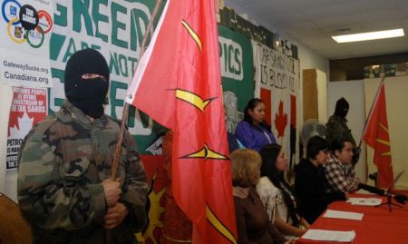 Defenders of the land. (murray bush - flux photo)