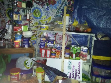 A stockpiled kitchen ready for the long haul *
