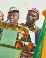 MOSOP President Legborsi Saro Pyagbara.