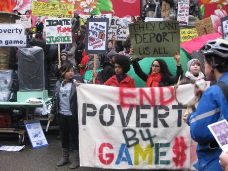 Feb 12th protest outside the VAG
