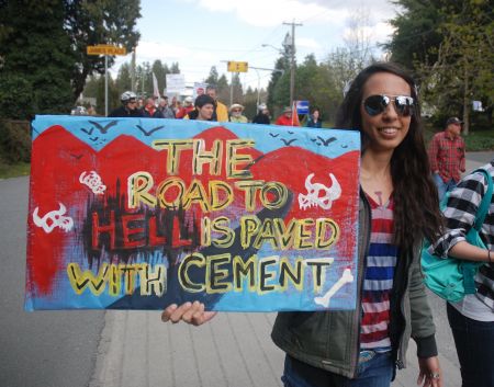 The road to hell in Delta