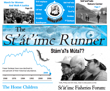 St'át'imc Runner, March 2010