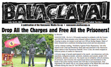 Balaclava! VMC Broadsheet, issue 16