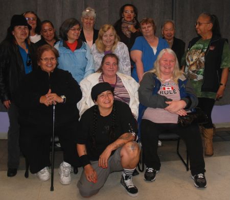 POW members at the Downtown Eastside Women's Centre - Flux Photo