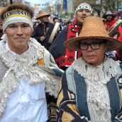 Raising the Survivors' Totem Pole