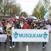 Musqueam set up camp at condo site after infant graves desecrated