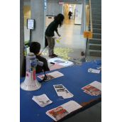 SAGG tabling at SFU Burnaby Campus