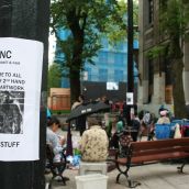 Poster made by Rene B. - DNC member - with street market & fair (June 20/2010)