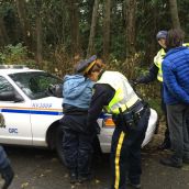 RCMP Sweep Into Park, Arresting Caretakers