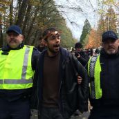RCMP Sweep Into Park, Arresting Caretakers