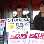 Locked out at Women's Centre