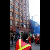 Outside the Regent 
