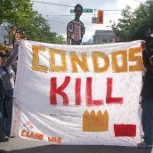Women's Housing March and GentriFUCKation Tour 