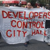 Women's Housing March and GentriFUCKation Tour 