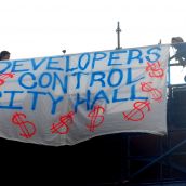Pantages banner drop 