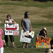 Rally to Stop Kinder Morgan on Burnaby Mountain Sept 13