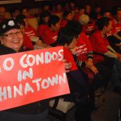 Bright spot in a sea of red
