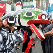 Truth & Reconciliation March Pours Through Downtown Vancouver 