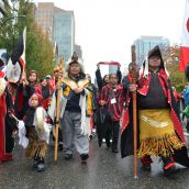 Truth & Reconciliation March Pours Through Downtown Vancouver 